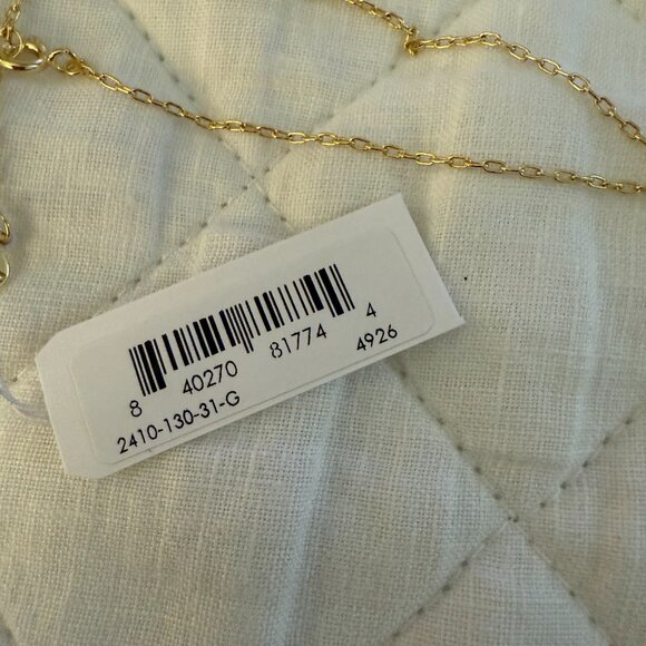 Gorjana Rose Quartz Heart Necklace - Picture 5 of 6